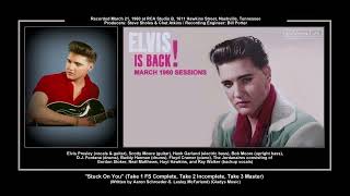 1960 RCA Stuck On You Take 1 FS Complete Take 2 Incomplete Take 3 Master Elvis Presley [upl. by Nawtna]