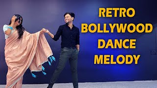 Wedding Dance Mashup Retro  Hawa ke Sath Sath  Rocky Rani ki prem Kahani Melody  Couple Dance [upl. by Yolanthe]