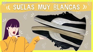 Cómo BLANQUEAR la SUELA de las ZAPATILLAS [upl. by Waylan937]