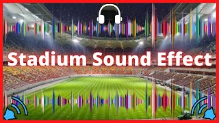 Stadium Crowd Noise Sound Effect  Suono Stadio affollato  White noise  rumore bianco NCS 🎧 [upl. by Bull]