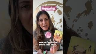 Aquarius ✨An important Message Meant To Find You aquariustarot shortstarot [upl. by Bijan186]