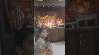 Saraswati mantram by cute boy devansh👏👏 [upl. by Prince]