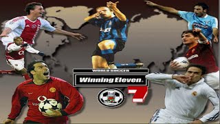 Winning Eleven 7 PS2  WEFriends 30 Deluxe [upl. by Lilac812]