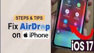 How To Fix Airdrop Not Working On iPhone 15 Plus Pro Max  2024 [upl. by Spiegel561]