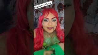 Poison Ivy transition halloweenlook 💚❤️🥀🌱 [upl. by January]