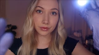 ASMR Unexplained Examination  Simple Instructions Light Triggers amp Glove Sounds Minimal Talking [upl. by Dloreg719]