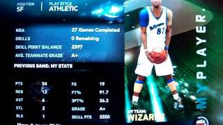 NBA 2K11 My Player  David Carter Reborn After Save Game amp Exit Glitch Feat My Athletic SF [upl. by Rosenbaum]