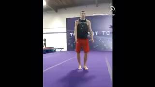 Brandon BKick Reynolds  Throwback Kicks And Tricking tricking martialarts cradleoffilth tkd [upl. by Womack]