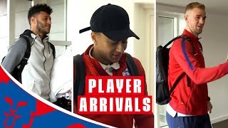 England Arrive for Netherlands and Italy Friendlies  Inside Access [upl. by Maje]