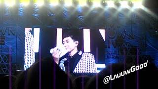 140815 Super Junior Leeteuk crying in SMTOWN 2014 [upl. by Colp991]