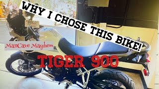 Why I sold My Triumph Scrambler amp Bought a 900 Tiger Rally Pro [upl. by Llekcir]