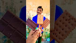 Dairy milk chocolate 🍫 aur parle G biscuit 🍪pufflollipopprankbiglollipopfunnyshortsfeed [upl. by Diamond]