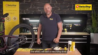 SwissStop Disc Brake Silencer German with English subtitles [upl. by Maon]