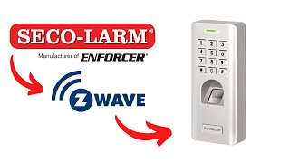 SECO LARM Fingerprint Keypad  Tutorial Video [upl. by Adnohsel]