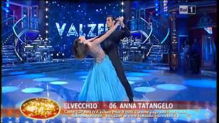 Ballando con le Stelle 8 Valzer di Marco Delvecchio amp Sara Di Vaira [upl. by Siulegroj782]