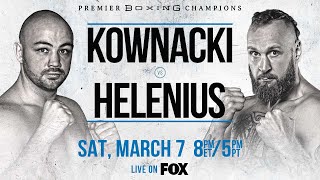 Kownacki vs Helenius Preview March 7  PBC on FOX [upl. by Temhem]