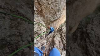 Via Ferrata amp Rappel through canyons on Montserrat [upl. by Hulbard]