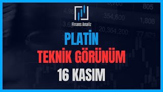 PLATİN TEKNİK GÖRÜNÜM  ONS PLATİN YORUMLARI  16 KASIM [upl. by Yartnod334]