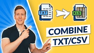 Convert the content from multiple TXT or CSV files into Excel using Python RealWorld Example [upl. by Phina]