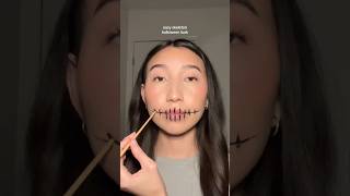 easy halloween makeup look for beginners halloween makeup shortsfeed [upl. by Snodgrass]