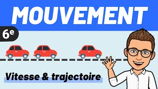 MOUVEMENT ✅ Vitesse et trajectoire  Physique  Chimie  6e  Sciences [upl. by Sheelah522]