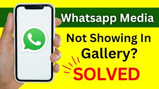 Whatsapp Images Not Showing in iPhone Gallery  iPhone me Whatsapp Photo Kaise Laye [upl. by Nuaj]