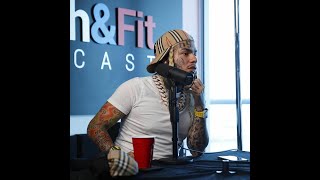 6ix9ine And Wack 100 On DJ Akademiks quotOff The Recordquot Fresh and Fit Studio [upl. by Ahsini]