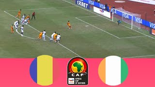 🔴 EN DIRECT  Tchad vs Côte dIvoire Éliminatoires de la CAN 2025  Match en direct [upl. by Faust]