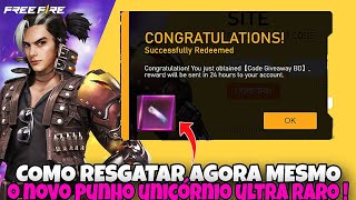 COMO RESGATAR CODIGO NO FREEFIRE 2024 COMO RESGATAR CODIGUIN NO FREEFIRE COMO COLOCAR CODIGO NO FF [upl. by Arlin]