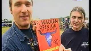 Wacken Open Air 07 amp 08081998 TVReport Live amp Interview [upl. by Nissensohn]