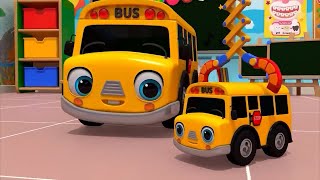 Wheels on the Bus  Baby Toddler Songs  Nursery Rhymes amp Kids Songs [upl. by Taro]