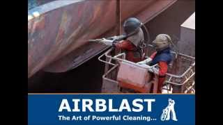 Wet abrasive blasting [upl. by Aliber825]