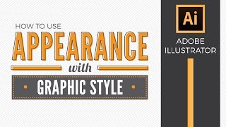 How to use appearances with graphic styles in Adobe Illustrator  Graphic Design How to [upl. by Amethyst]