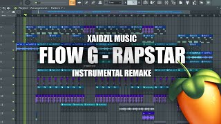 FLOW G  RAPSTAR  Instrumental Beat [upl. by Sindee]