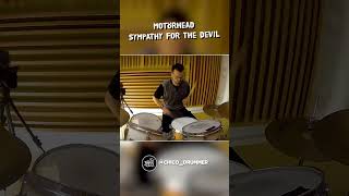 Motörhead  Sympathy for the devil  Drum Cover motorhead drummer drums drumcover [upl. by Suiravat]