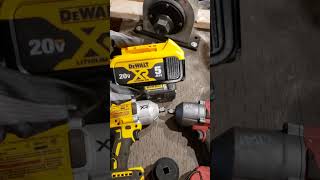 dewalt dcf900 vs milwaukee 2767 impact wrench [upl. by Jahncke]