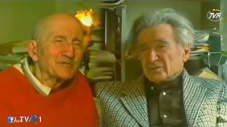 Emil Cioran şi Petre Ţuţea în „Exerciţiu de admiraţie” fragment [upl. by Idarb]