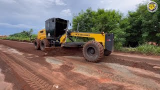 MELHORES MOMENTOS COM A RG170B SÉRIE EVOMotoniveladoraPatrolPatrolaRoad GraderMoto Grader [upl. by Justus]