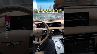 2025 Genesis G80 Good Bye Sounds Quality [upl. by Guzel]