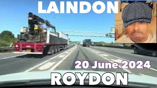 Laindon SS15 to Roydon CM19 200624 [upl. by Nodab]