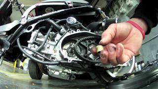 Honda Ruckus Variator Roller weight install [upl. by Clemente]