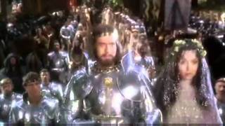 Excalibur Clip Lancelot  Guinnivere  Wedding Scene [upl. by Rudyard479]