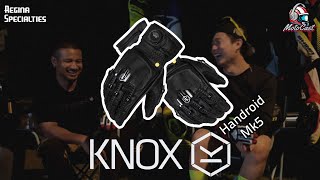 Knox Handroid Mk5 Gloves ReviewExtended Ver  The MotoCast [upl. by Dolley]