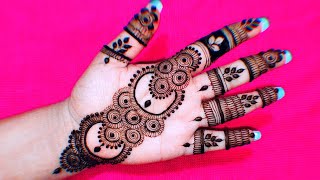 mehndi designs  mendini design  cone designs  mehandi design  mehdi ka dizain  madhi ke design [upl. by Ichabod]