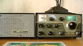 YAESU FT 101 vs DRAKE TR4C [upl. by Salter]