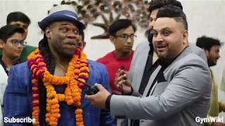 Kai Greene at Hype The Gym Launch Prashant Vihar and Noida Sector 76 India [upl. by Ev]