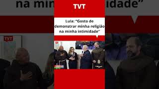 Lula fala sobre sua fé “Gosto de demonstrar minha religião na minha intimidade” [upl. by Anerul977]