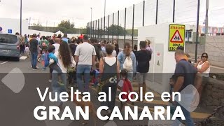 Comienza el curso escolar en Gran Canaria tras las Fiestas del Pino [upl. by Anahsak]