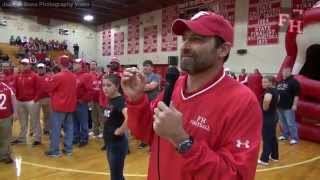 2014  Cumberland Welcomes Football State Champions Fort Hill [upl. by Lytsirk]