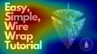 Wire wrap arrowhead tutorial wirewrappingtutorial wirewrappingarrowheads wirewrappedjewelry [upl. by Nybbor]